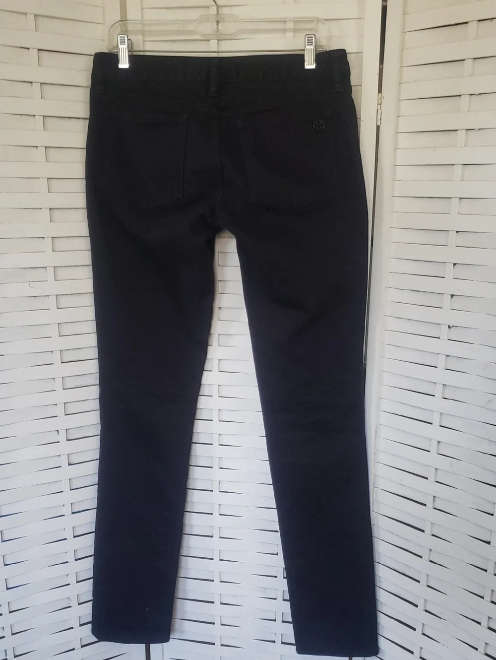 Tory Burch Black Super Skinny Leg Women's Jeans 29